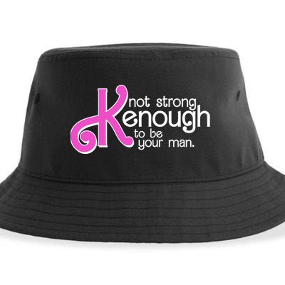 Kenough Not Strong Enough To Be Your Man Sustainable Bucket Hat