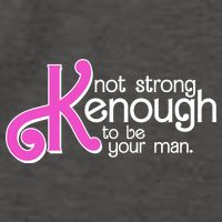 Kenough Not Strong Enough To Be Your Man Vector Backpack