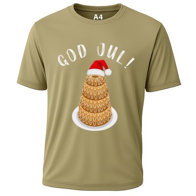Kransekake Norwegian Swedish Merry Christmas God Jul Performance Shirt