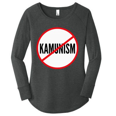 Kamunism No To Kamunism Women's Perfect Tri Tunic Long Sleeve Shirt