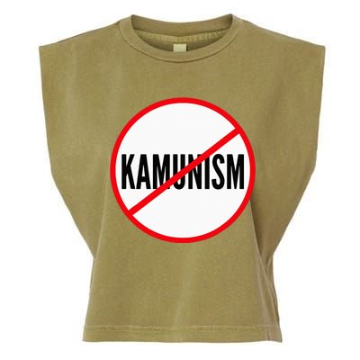 Kamunism No To Kamunism Garment-Dyed Women's Muscle Tee