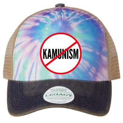 Kamunism No To Kamunism Legacy Tie Dye Trucker Hat