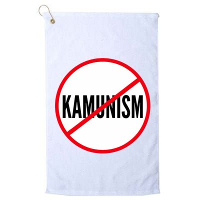 Kamunism No To Kamunism Golf Towel