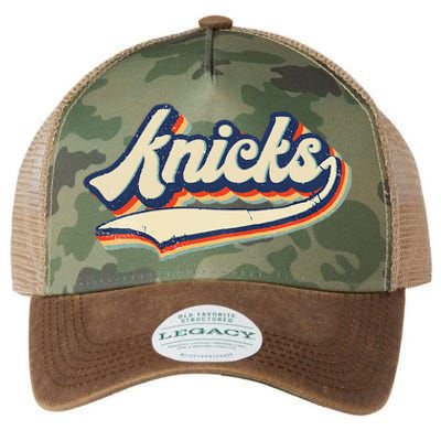 Knicks Name Vintage Retro Gift Legacy Tie Dye Trucker Hat