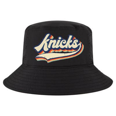 Knicks Name Vintage Retro Gift Cool Comfort Performance Bucket Hat