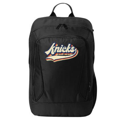 Knicks Name Vintage Retro Gift City Backpack