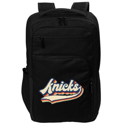 Knicks Name Vintage Retro Gift Impact Tech Backpack