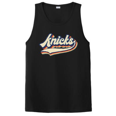 Knicks Name Vintage Retro Gift PosiCharge Competitor Tank