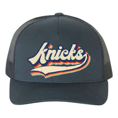 Knicks Name Vintage Retro Gift Yupoong Adult 5-Panel Trucker Hat