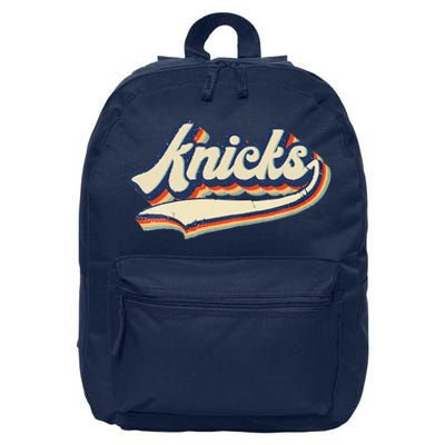 Knicks Name Vintage Retro Gift 16 in Basic Backpack