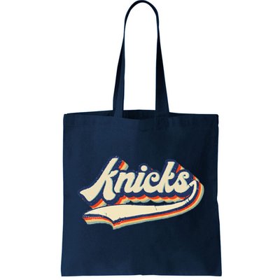 Knicks Name Vintage Retro Gift Tote Bag