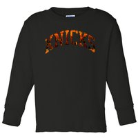 Knicks Name Vintage Retro Gift Women Boy Girl Toddler Long Sleeve Shirt