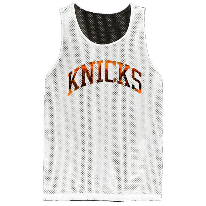 Knicks Name Vintage Retro Mesh Reversible Basketball Jersey Tank