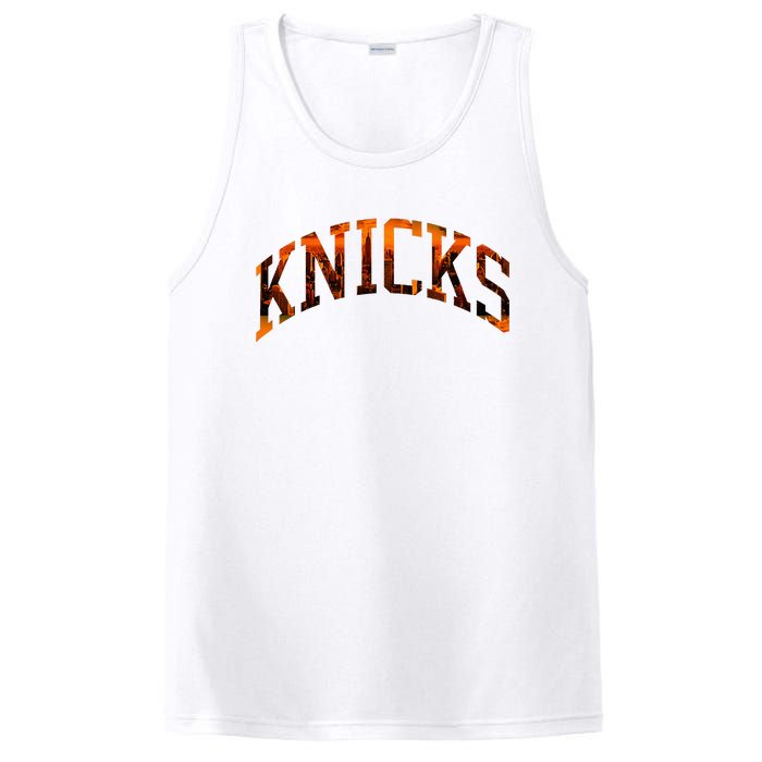 Knicks Name Vintage Retro PosiCharge Competitor Tank