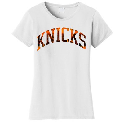 Knicks Name Vintage Retro Women's T-Shirt