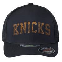 Knicks Name Vintage Retro Flexfit Unipanel Trucker Cap