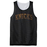 Knicks Name Vintage Retro Mesh Reversible Basketball Jersey Tank