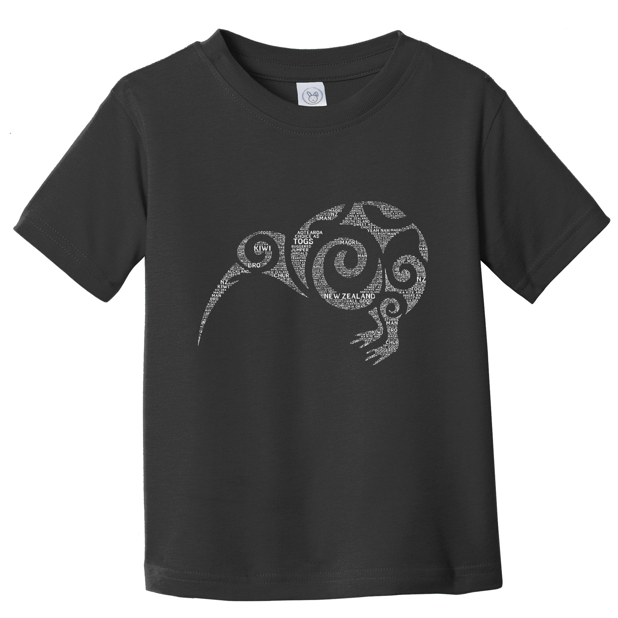 Kiwi New Zealand Slang For Maori Nz New Zealander Toddler T-Shirt
