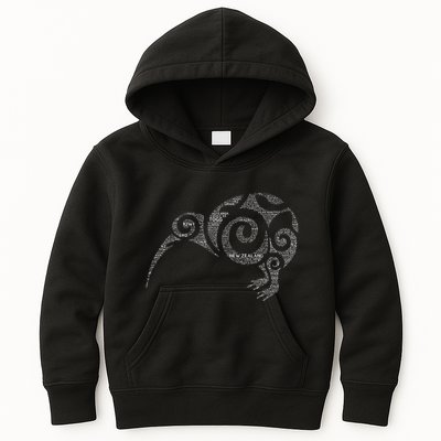 Kiwi New Zealand Slang For Maori Nz New Zealander Kids Hoodie