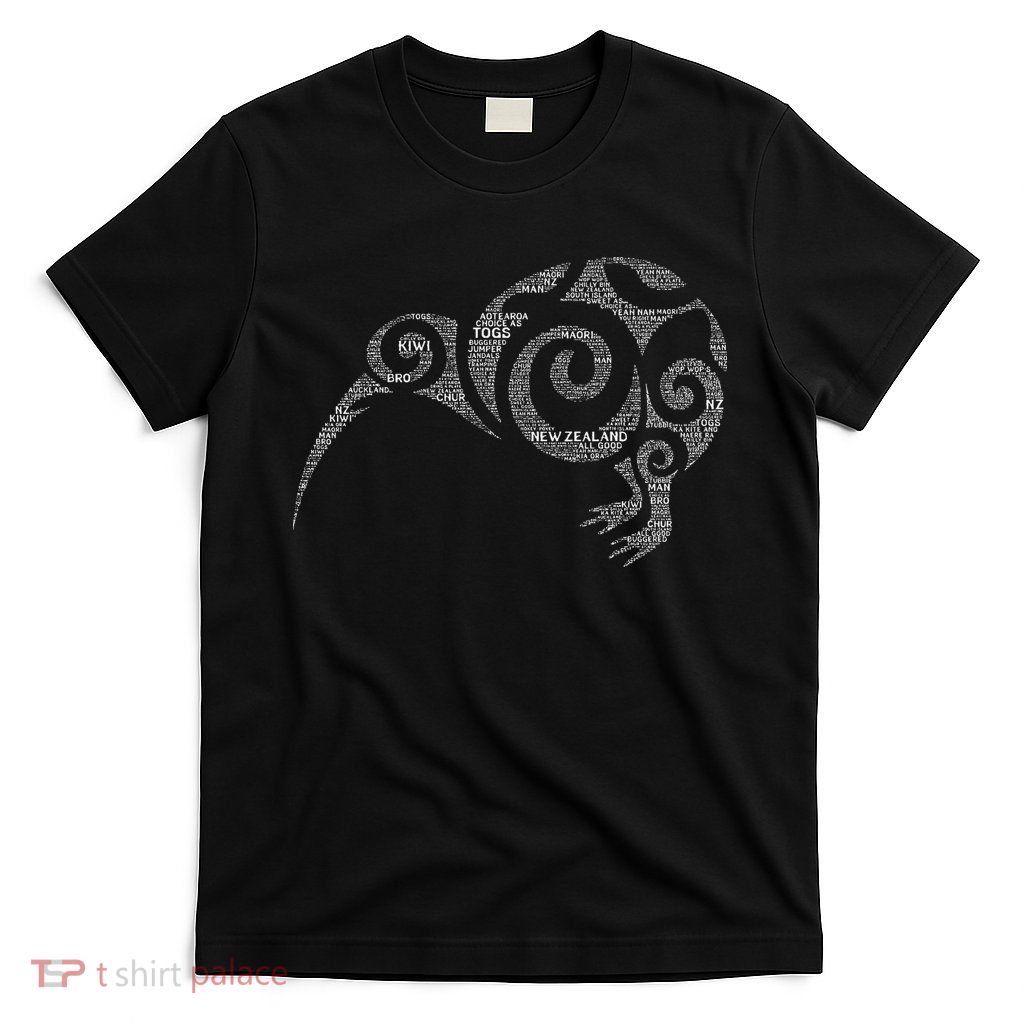 Kiwi New Zealand Slang For Maori Nz New Zealander T-Shirt