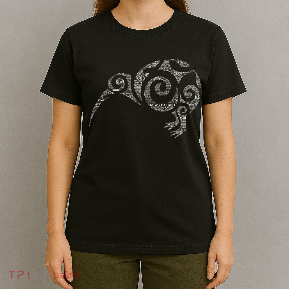 Kiwi New Zealand Slang For Maori Nz New Zealander T-Shirt