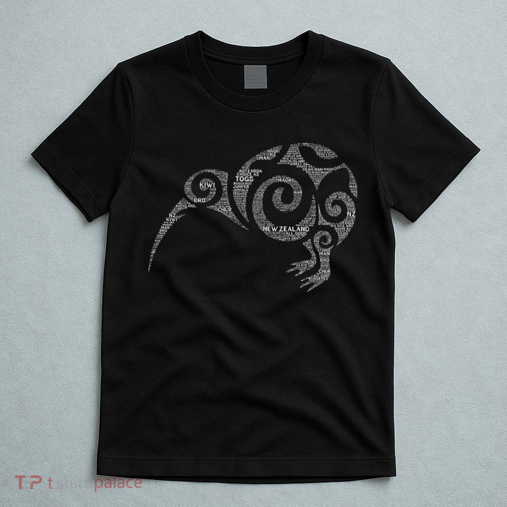 Kiwi New Zealand Slang For Maori Nz New Zealander T-Shirt