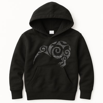 Kiwi New Zealand Slang For Maori Nz New Zealander Kids Hoodie