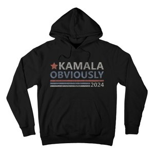 Kamala Obviously 2024 Presidential Election President Kamala Hoodie