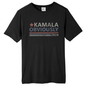 Kamala Obviously 2024 Presidential Election President Kamala Tall Fusion ChromaSoft Performance T-Shirt