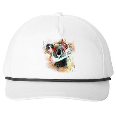 Koala Colorful Snapback Five-Panel Rope Hat