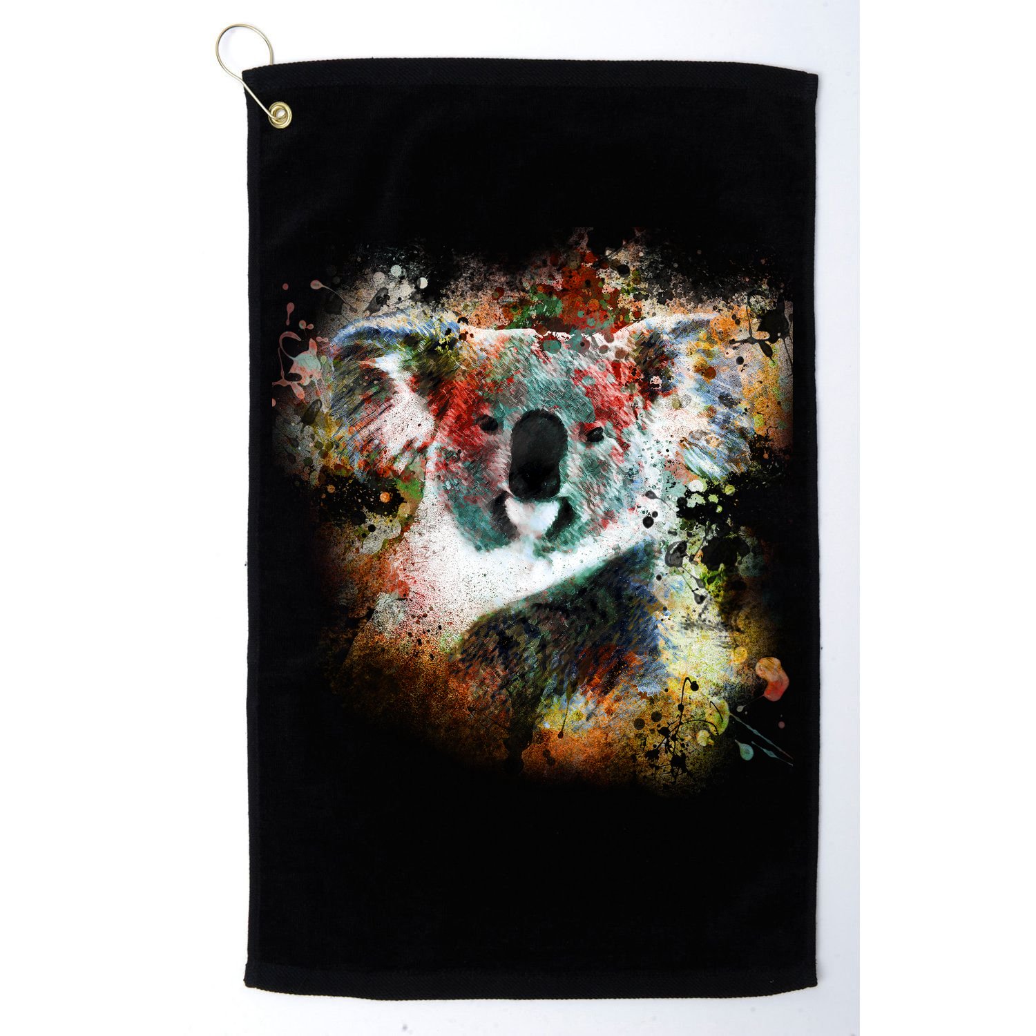 Koala Colorful Golf Towel