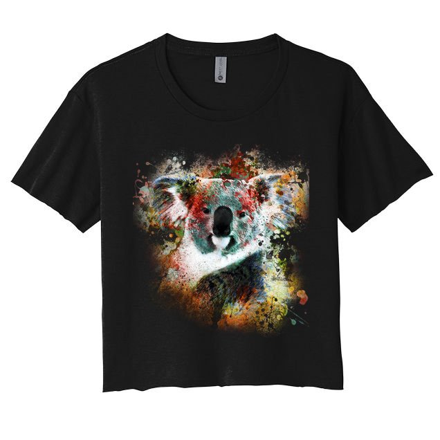 Koala Colorful Crop Top
