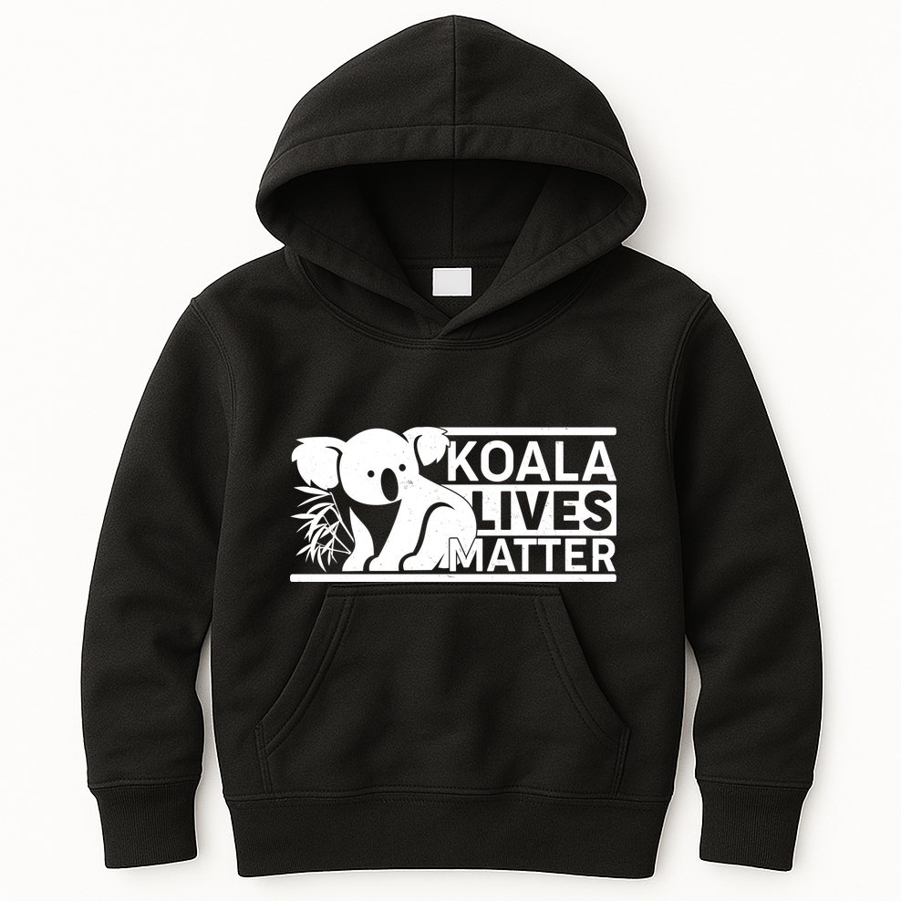 Koala Lives Matter Kids Hoodie
