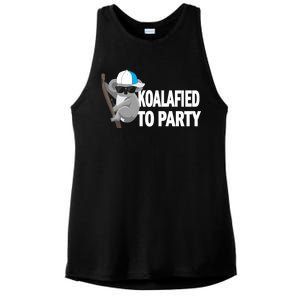 Koalafied To Party Ladies PosiCharge Tri-Blend Wicking Tank