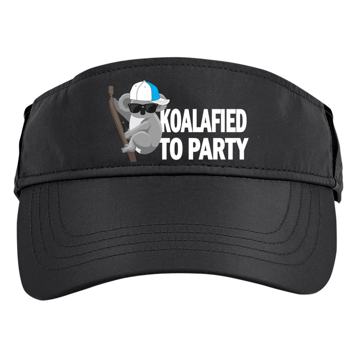 Koalafied To Party Adult Drive Performance Visor