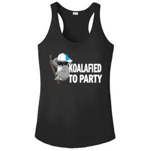 Koalafied To Party Ladies PosiCharge Competitor Racerback Tank