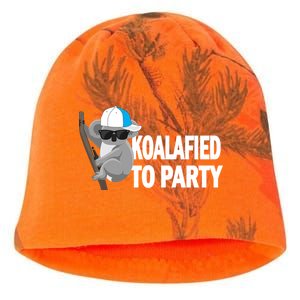 Koalafied To Party Kati - Camo Knit Beanie