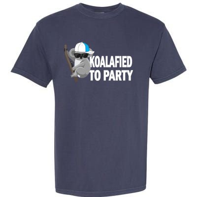 Koalafied To Party Garment-Dyed Heavyweight T-Shirt