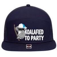 Koalafied To Party 7 Panel Mesh Trucker Snapback Hat