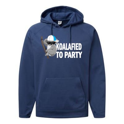 Koalafied To Party Performance Fleece Hoodie