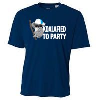 Koalafied To Party Cooling Performance Crew T-Shirt