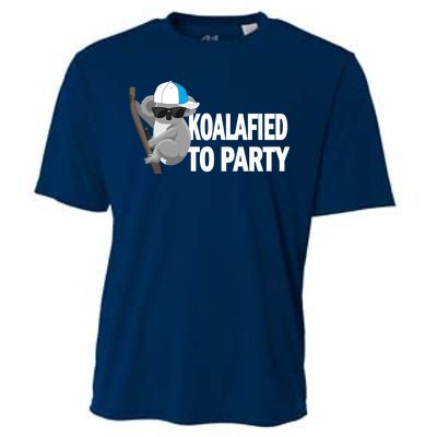 Koalafied To Party Cooling Performance Crew T-Shirt