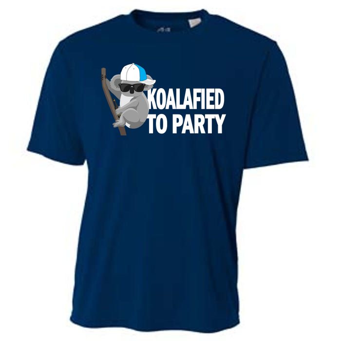 Koalafied To Party Cooling Performance Crew T-Shirt