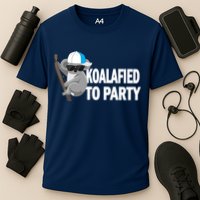 Koalafied To Party Cooling Performance Crew T-Shirt