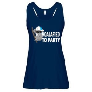 Koalafied To Party Ladies Essential Flowy Tank