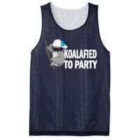 Koalafied To Party Mesh Reversible Basketball Jersey Tank