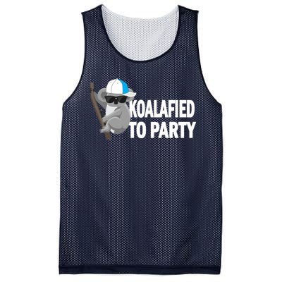 Koalafied To Party Mesh Reversible Basketball Jersey Tank