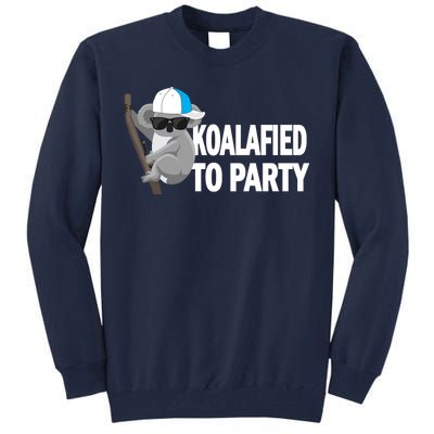 Koalafied To Party Tall Sweatshirt