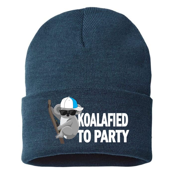 Koalafied To Party Sustainable Knit Beanie