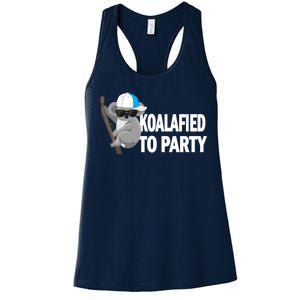 Koalafied To Party Women's Racerback Tank